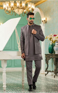 Dark Brown Bandhgala Jodhpuri Suit